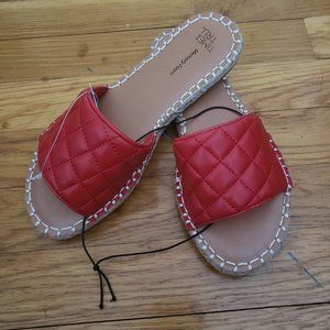Espadrille slides